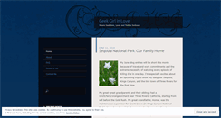 Desktop Screenshot of geekgirlinlove.com